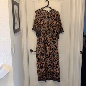 Kimono wrap dress